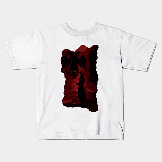 Gjergj Kastriot Skënderbeu Kids T-Shirt by Resurrec7ion